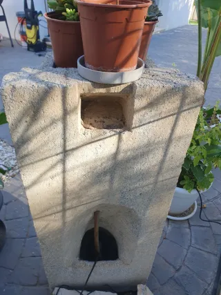 Fuente de jardín de piedra para jardín