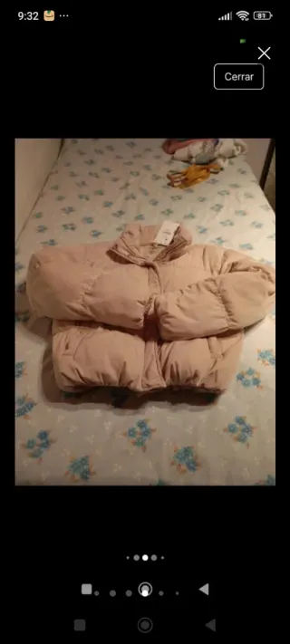 Chaqueta acolchada talla XS