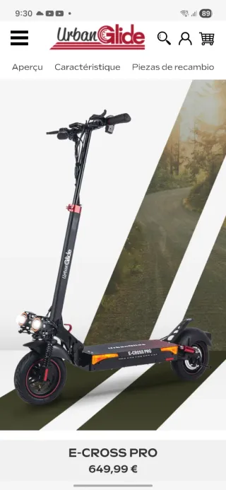 Patinete Eléctrico 800W