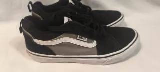Zapatillas Vans Talla 37 Negras y Grises