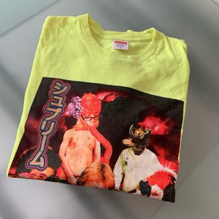 Camiseta SUPREME Sekintani, manga larga M amarillo