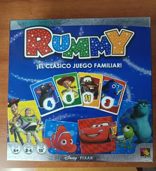 Juego de mesa Rummy Disney Pixar