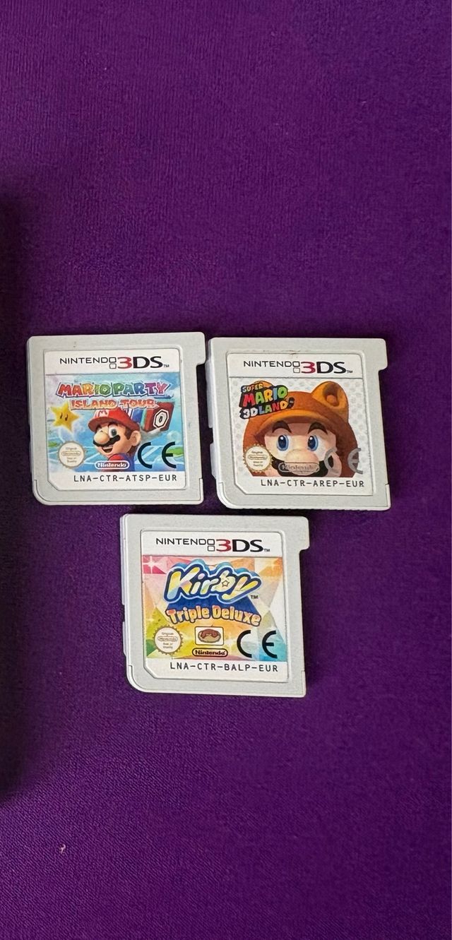 3 Giochi Nintendo 3DS