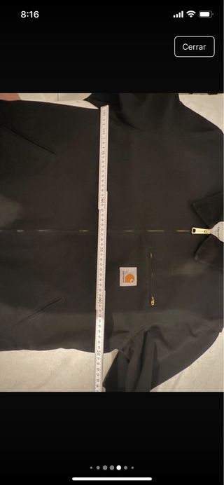 Cazadora Carhartt Negra Talla M
