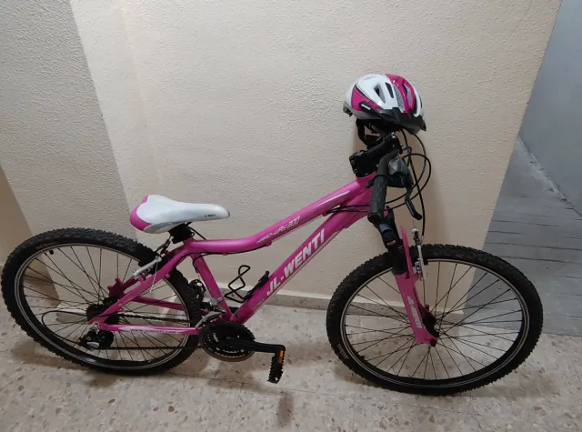 Bicicleta Infantil Rosa JL-WENTI