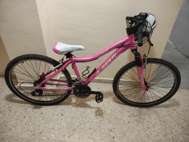 Bicicleta Infantil Rosa JL-WENTI