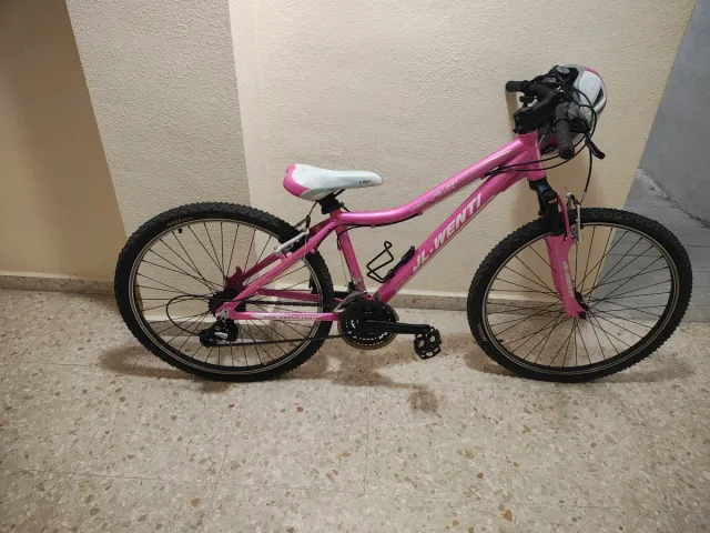 Bicicleta Infantil Rosa JL-WENTI