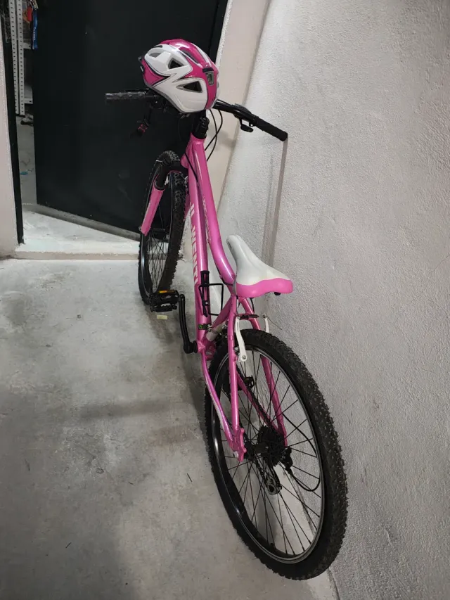 Bicicleta Infantil Rosa JL-WENTI