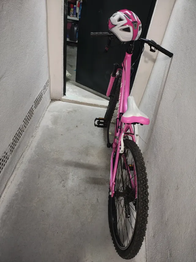 Bicicleta Infantil Rosa JL-WENTI