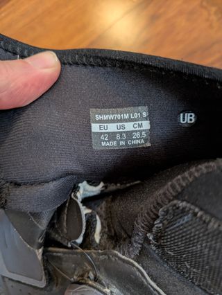 Zapatillas mtb invierno SHIMANO MW7 goretex T42