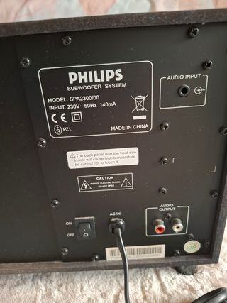 Sub con casse Philips