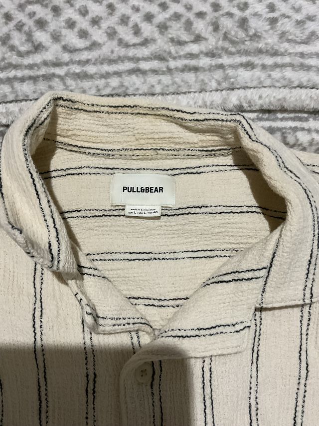 Conjunto Verano Camisa y Pantalón Corto Rayas