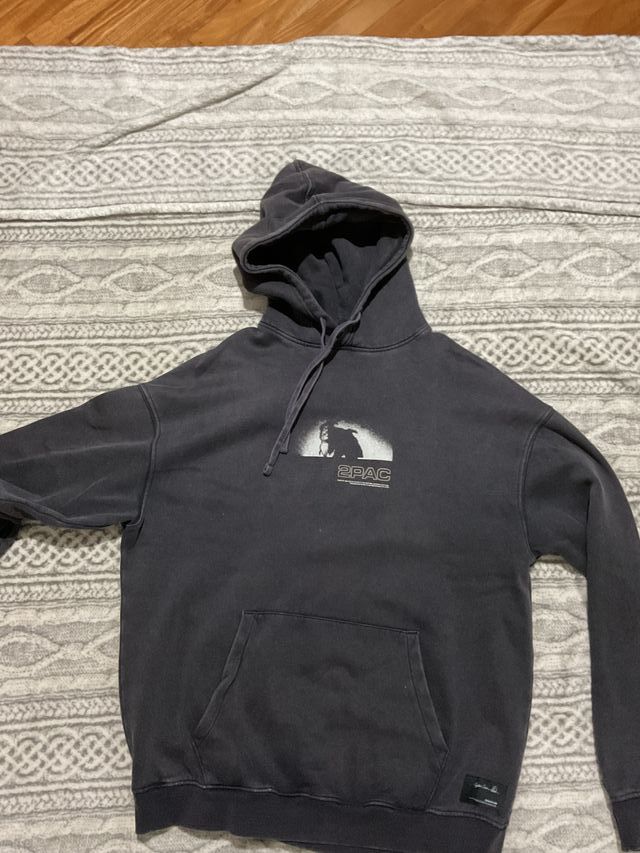 Sudadera Tupac Negra Talla M