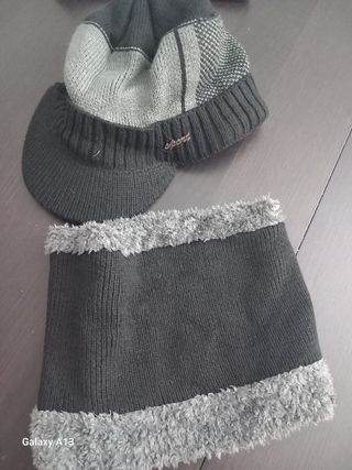 CONJUNTO GORRO Y BUFANDA