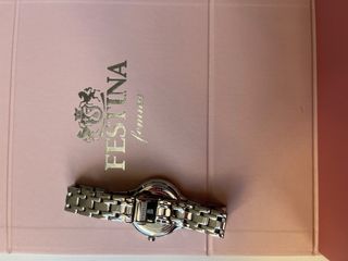 Reloj Festina Mujer Negro y Plateado