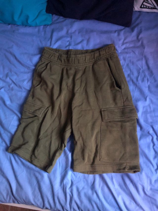 Pantalón cargo verde 12-13 años