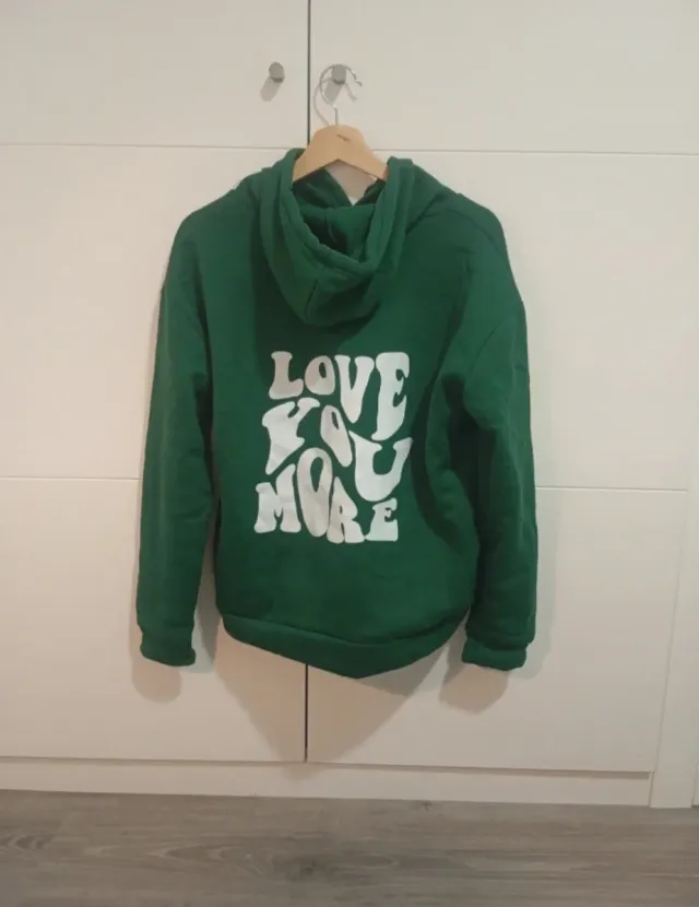 Sudadera Shein Verde Sin Estrenar