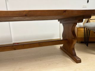 Mesa grande de comedor madera maciza