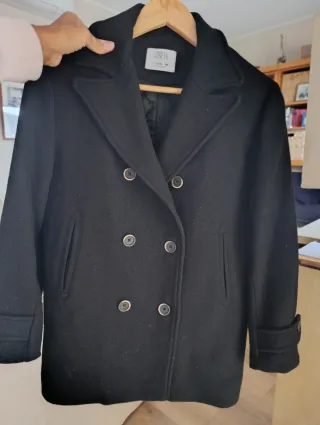 Cappottino Zara nero taglia 11/12 anni, XS donna