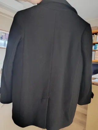 Cappottino Zara nero taglia 11/12 anni, XS donna