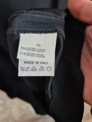 Abito Longuette Marina Rinaldi, nero strass  tg 48