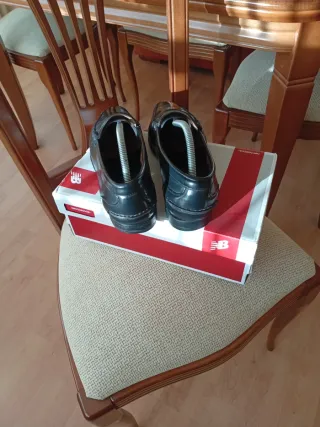 Zapatos Castellanos Negros Piel