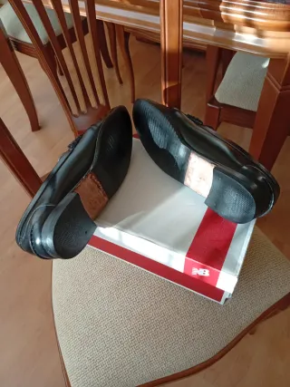 Zapatos Castellanos Negros Piel