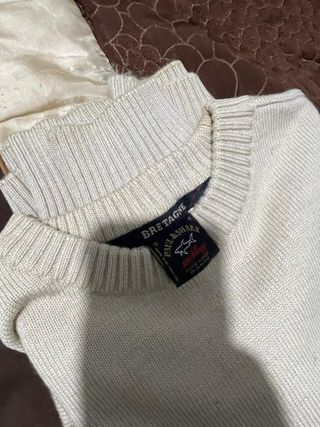 Maglione Paul & Shark Bianco Uomo