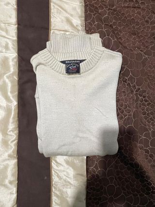 Maglione Paul & Shark Bianco Uomo