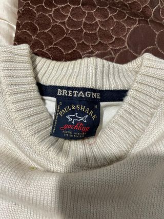 Maglione Paul & Shark Bianco Uomo