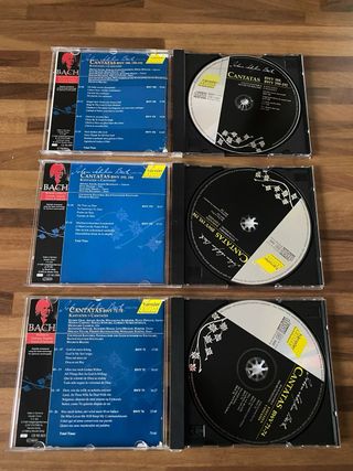 3 CD J.S. Bach Cantatas BWV 71-74, 188-192