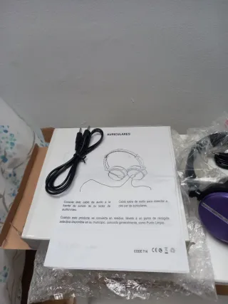Auriculares.