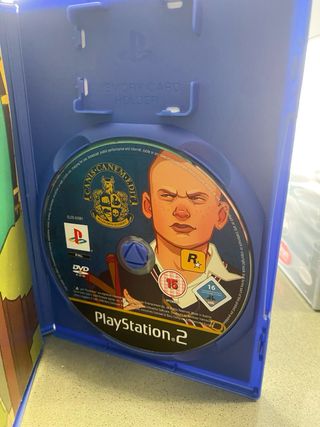 PlayStation 2 Fat Negra + 8 Juegos + 2 Memory Card