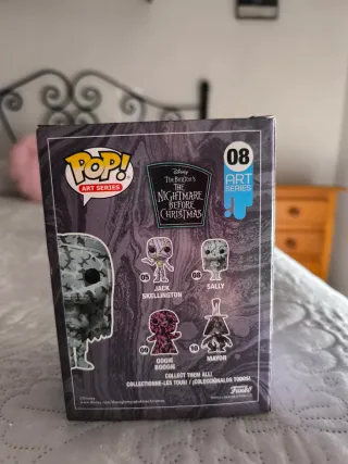 Funko Pop! Sally Art Series Pesadilla Antes de Nav