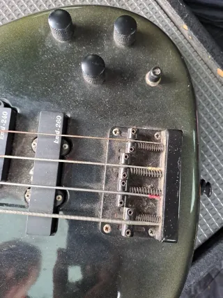 Bajo Eléctrico Luthier Negro