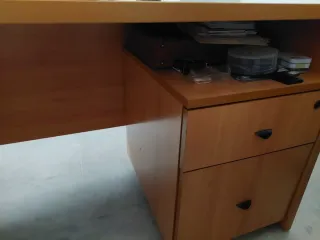 Conjunto Mesa de Despacho Madera