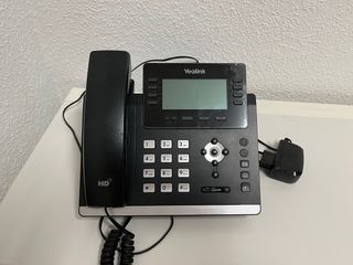 Teléfono Yealink SIP IP T43U Negro