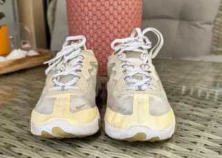 Nike React Element Beige/Blanco