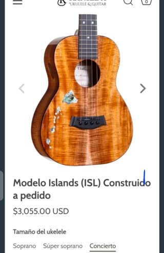 Ukelele Kanilea ISC C Premium Koa + LR Baggs