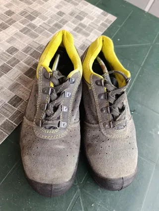 Scarpe antinfortunistiche COFRA 41 grigie gialle