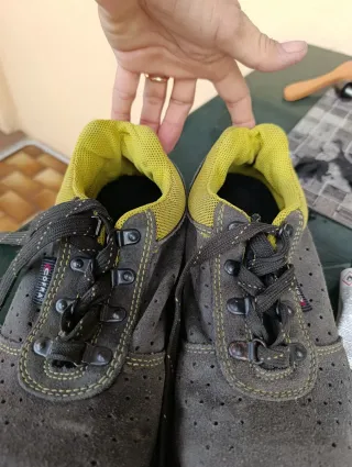 Scarpe antinfortunistiche COFRA 41 grigie gialle