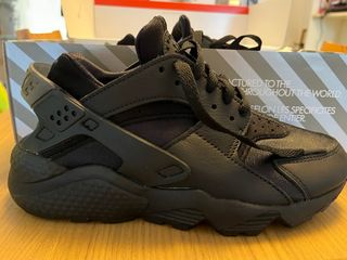 Nike Air Huarache Mujer Negras Nuevas