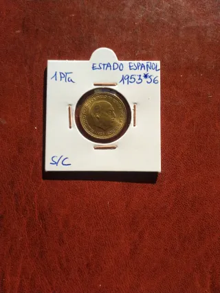 1 Peseta Estado Español 1953-1956