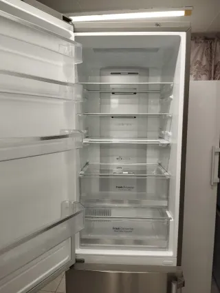 NEVERA LG A cero inoxidable