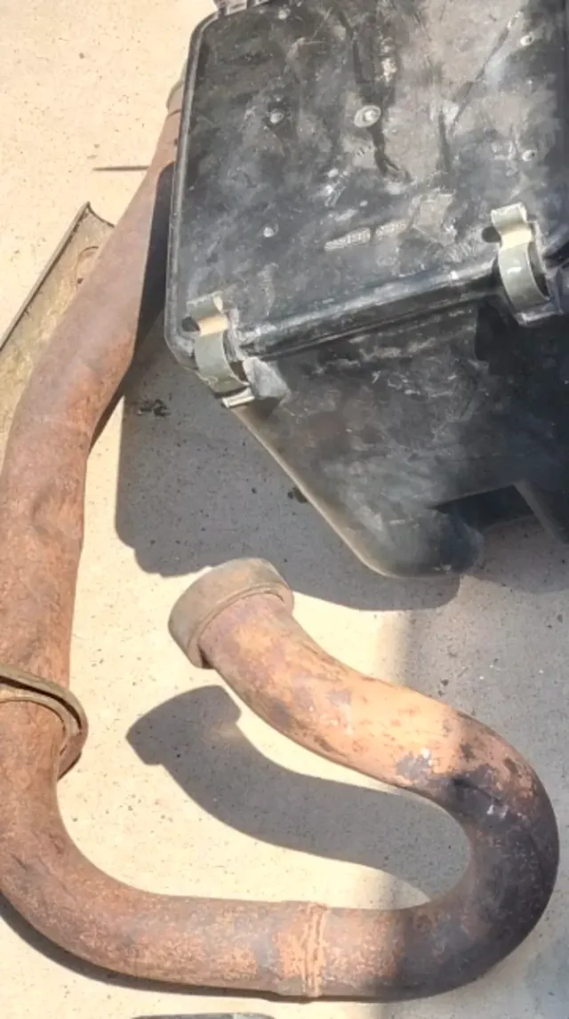 Collettore di scarico originale Suzuki LTZ 400