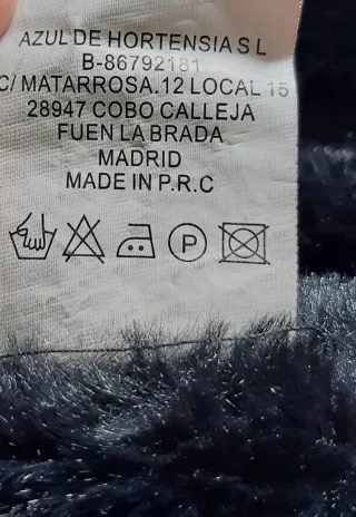 Cazadora efecto piel marrón