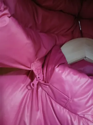 Abrigo acolchado Polo Ralph Lauren rosa. Talla 16