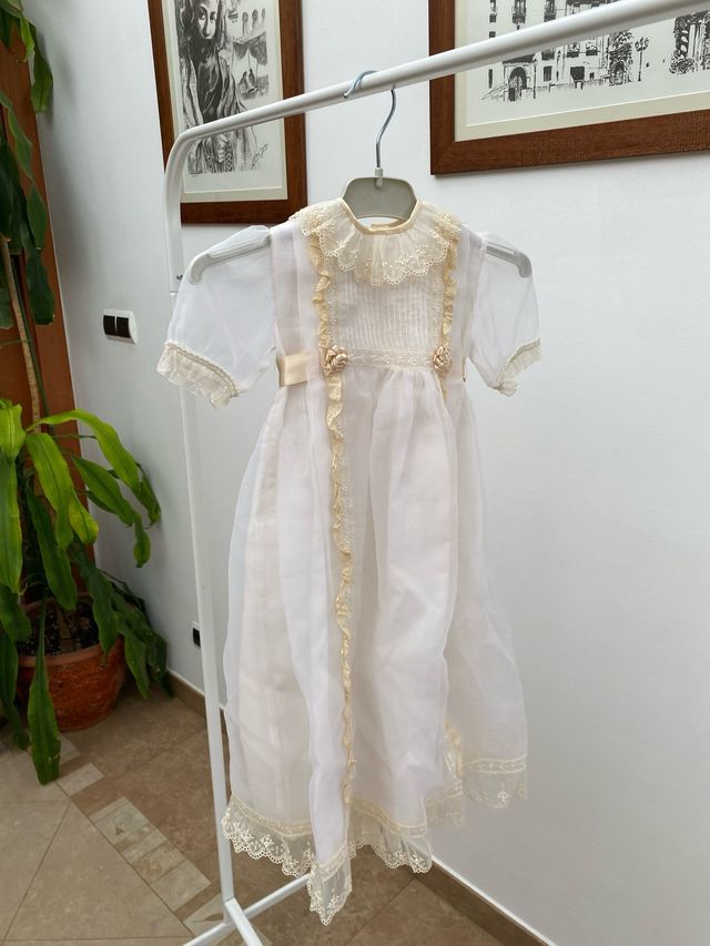 Vestido de Bautizo Blanco