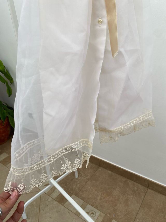 Vestido de Bautizo Blanco