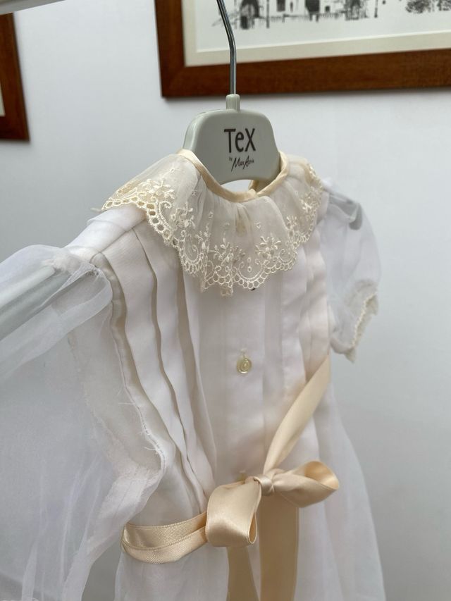Vestido de Bautizo Blanco